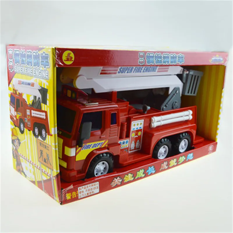 Новая модель автомобиля игрушечная техника пожарная лестница автомобиль
