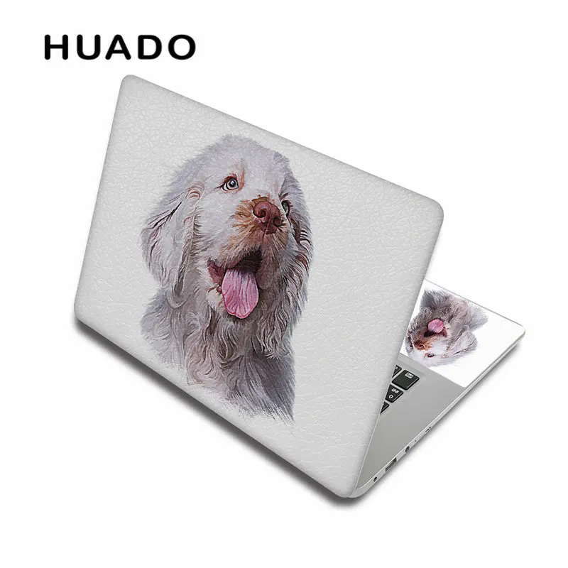 laptop skin 3 Милый щенок 1" 17" 1" 14" стикер для ноутбука для крышки компьютера 1" 11,6" Ноутбук кожи виниловые наклейки для acer/hp/dell/sony/ Xiaomi/mac - Цвет: laptop skin 3
