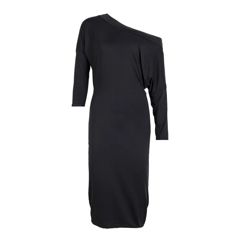 2019 Модные женские летние элегантные с открытыми плечами рукава летучая мышь