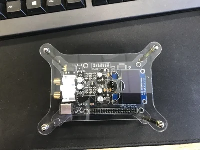 OLED ES9038q2m цифровой вещательный сетевой плеер для Raspberry Pi DAC подключен к ies 32 бит 384K DSD128 G4-001