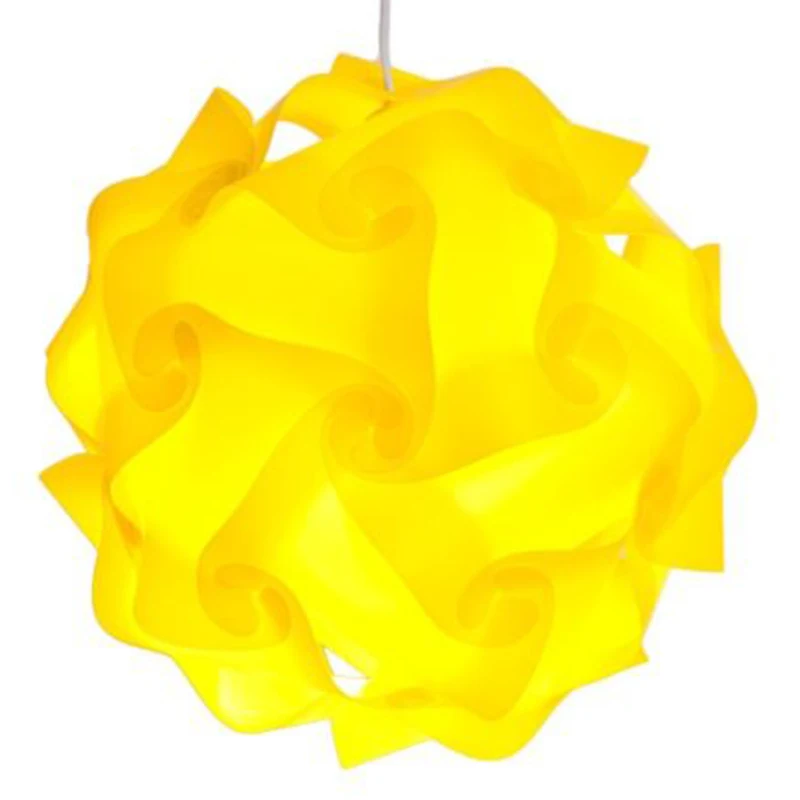 Креативные головоломки абажур подвесные потолочные светильники цветные