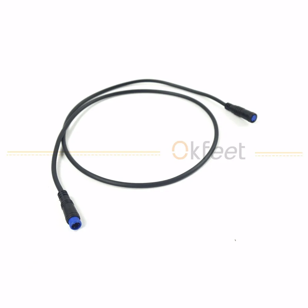 Okfeet Bafang BBS01 BBS02B DPC14 цветной дисплей для переключения расширения водонепроницаемый кабель 4pin