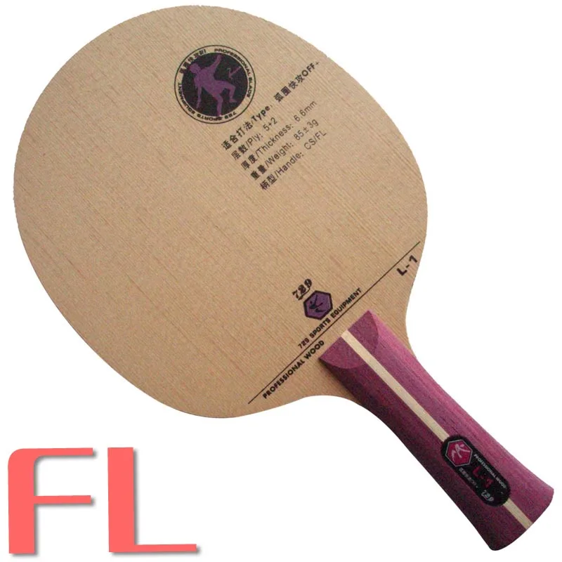 729 L-1(L1, л 1) Настольный теннис(пинг понг) лезвие - Цвет: FL  long handle