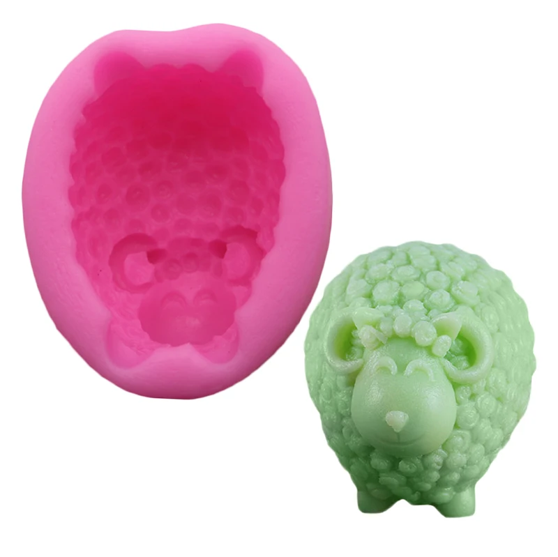 Формочка для мыла ручной работы из козьего торта декоративная силиконовая