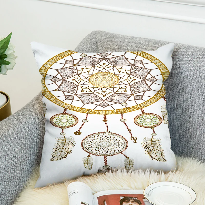 Наволочка Ловец снов 45x45 см наволочка декоративная для дома дивана | Дом и сад