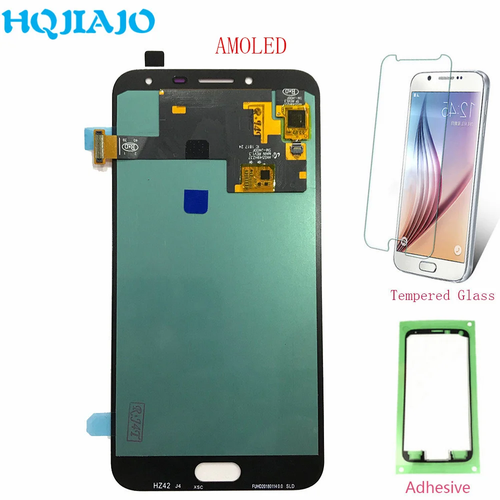 Тест AMOLED ЖК-экран для samsung J400 ЖК-дисплей сенсорный экран дигитайзер для samsung Galaxy J4 J400F J400G сборка TFT lcd J4