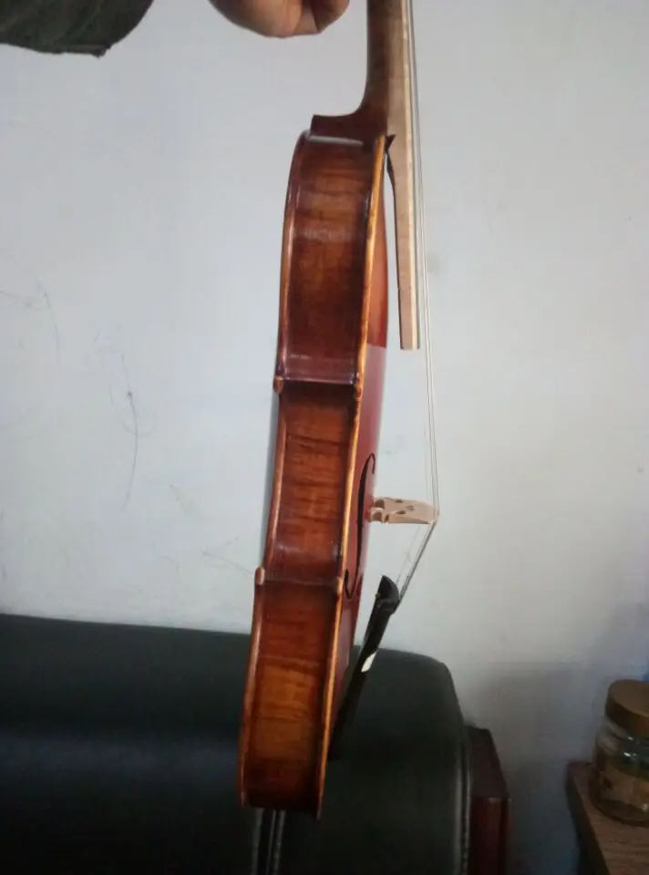 Скрипка в стиле барокко Полная ручная работа искусственная скрипка 4/4