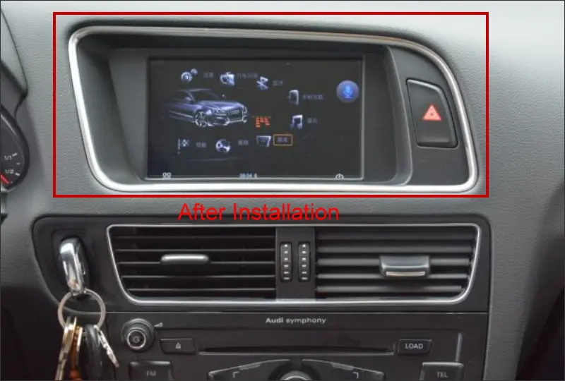 Liislee Android 4,4 мультимедиа для Audi A4 A5 Q5 2009~ радио CD DVD плеер зеркальная ссылка BT RDS gps Navi карта навигационная система