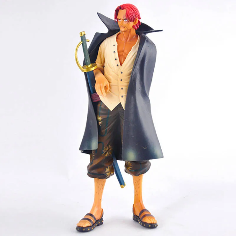 25 см косплей японское аниме One piece Akakami no shankusu ПВХ фигурка Модель Куклы Игрушки для