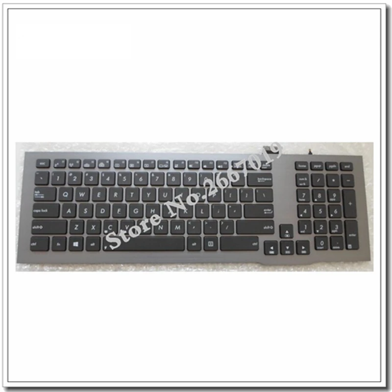 Teclado de Notebook Asus G75 G75v G75vw G75vx Substituição para Teclado Retroiluminado