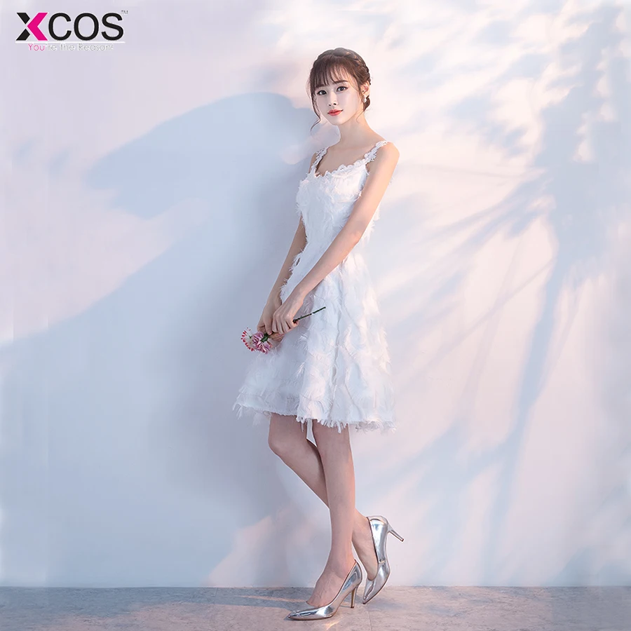 Женское короткое коктейльное платье А силуэт Платья с цветочным принтом vestodos coctel