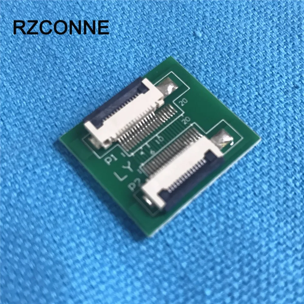 2 комплекта 14Pin FPC разъем 0 5 мм Шаг адаптер с расширением плоский кабель FFC