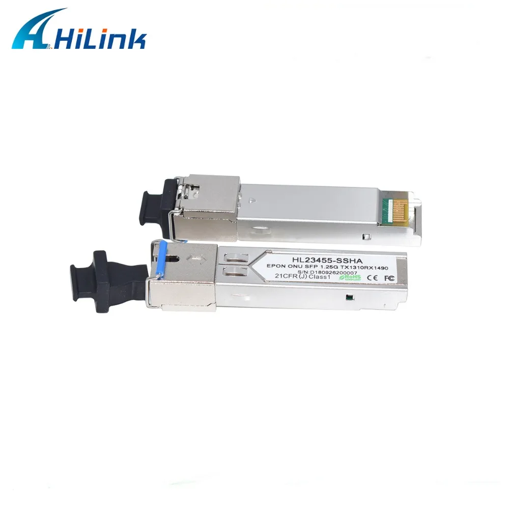 1 ~ 10 единиц EPON ONU 20 км Tx1310/Rx1490 25 GGbps/1 Гбит/с SFP BiDi SC/UPC коммерческая