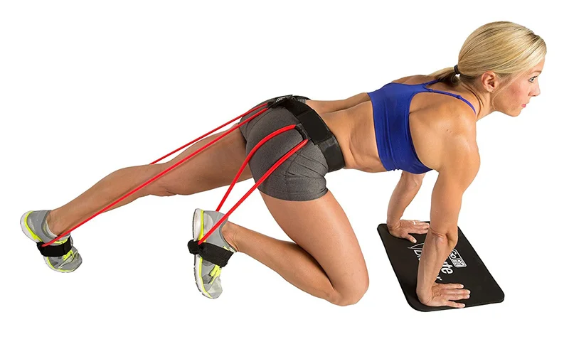 Поясной ремень для бедер тренажерный зал фитнес упражнения женщин Глют и нижние