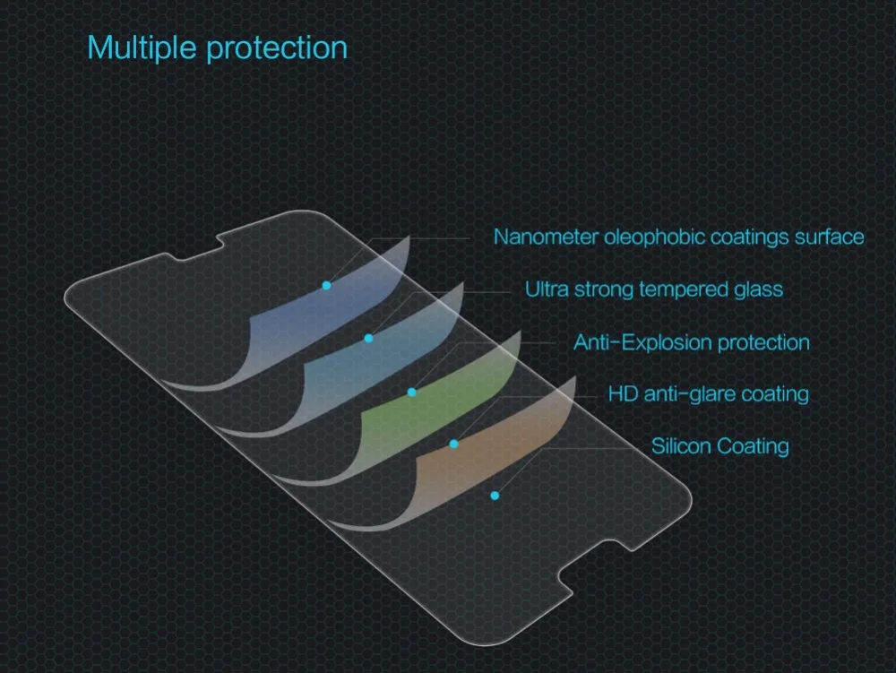 Для huawei P20 защита экрана из закаленного стекла Nillkin Amazing H/H+ Pro защита экрана против взрыва для huawei P9/P20 lite