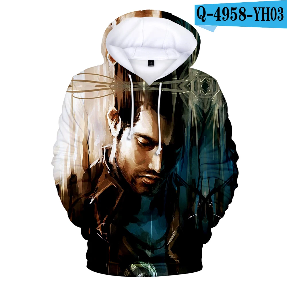 3D hoodies Fashion Teen Wolf Hoodies Derekhale 3D Print Sweatshirts Teen Wolf Men/Women Black Unisex Tops 4XL - Цвет: 3D hoodies