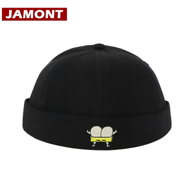 Шапка бини унисекс хлопковая в стиле хип хоп|Мужская Skullies & шапочки| |