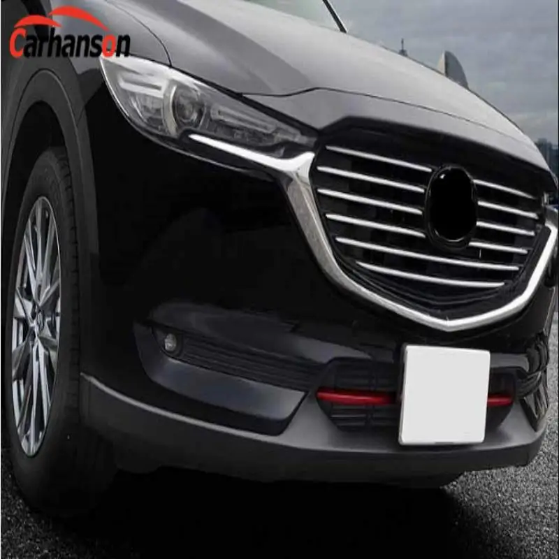 Для автомобилей Аксессуары для Mazda Cx 8 Cx8 2017 2018 АБС хромированная Защитная панель