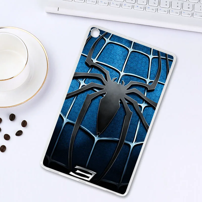 Чехол для samsung Galaxy Tab A 10,1 чехол s SM-T510 T515 10,1 ''Мягкая силиконовая задняя накладка из ТПУ модный окрашенный чехол для планшета бампер - Цвет: L018