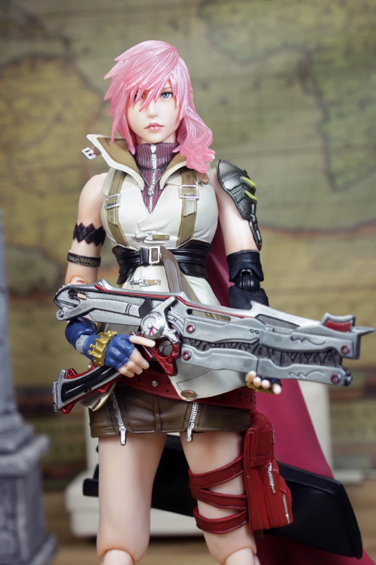 Фигурка героя из мультфильма Искусство Кай сийфэйф 13 Lightning Eclair Farron Коллекционная