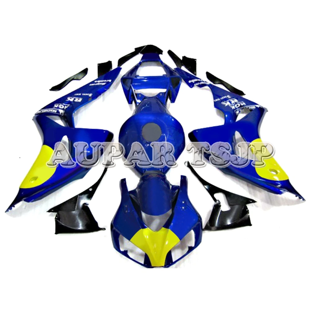 

Best Body Kit Fit For Honda CBR1000RR 2006 2007 CBR 1000RR 06 07 ABS Plastic Cowlings Blue Yellow Bodywork Kit