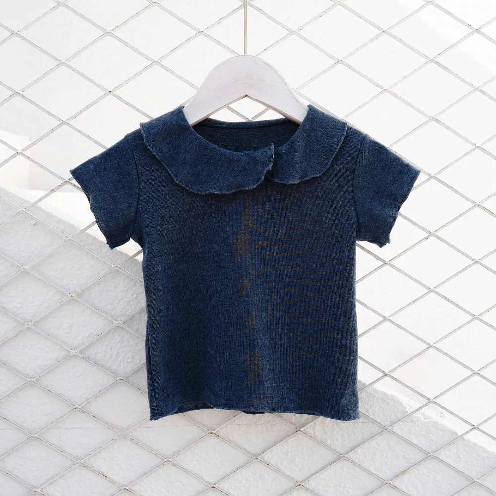 Baby Girls Summer T-shirts Short Sleeved Tops Tee Toddler Infant Kids Girl Clothes | Детская одежда и обувь