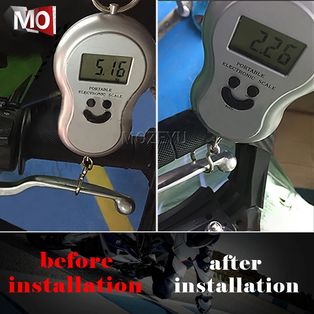 Рычаг сцепления тормоза CNC для мотоцикла легкая кабельная система Kawasaki Z 300 650 750 800