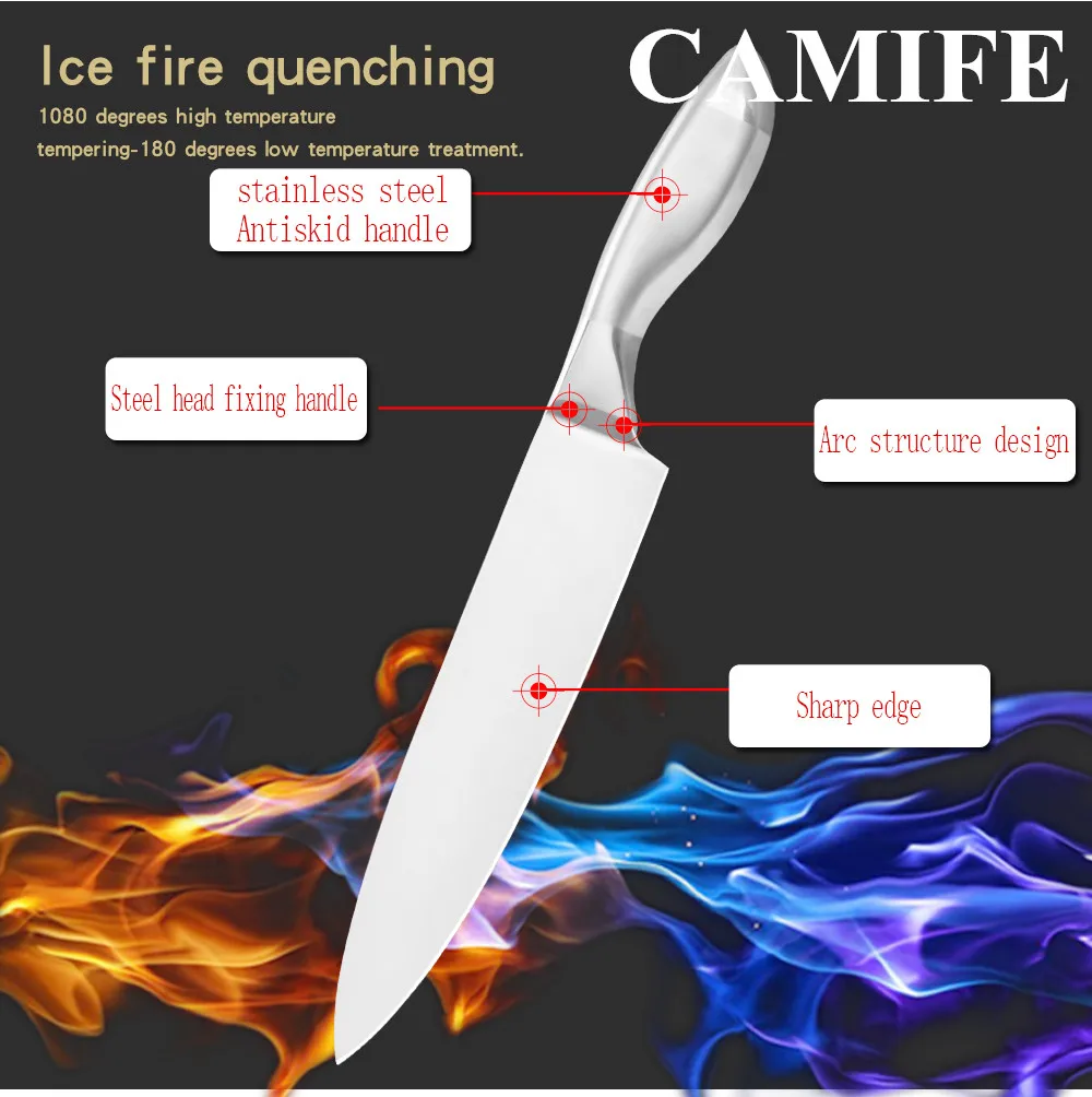 Набор японских кухонных ножей из нержавеющей стали набор для фруктов и овощей