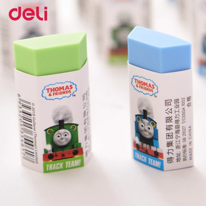 Ластик Deli Thomas & Friends 2 шт. ластик для учеников без оставления следов милые