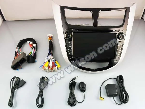 WITSON Android 9 0 IPS HD экран для HYUNDAI VERNA SOLARIS ACCENT автомобильный DVD 4 Гб RAM + 32 FLASH 8 Octa Core DVR/WIFI