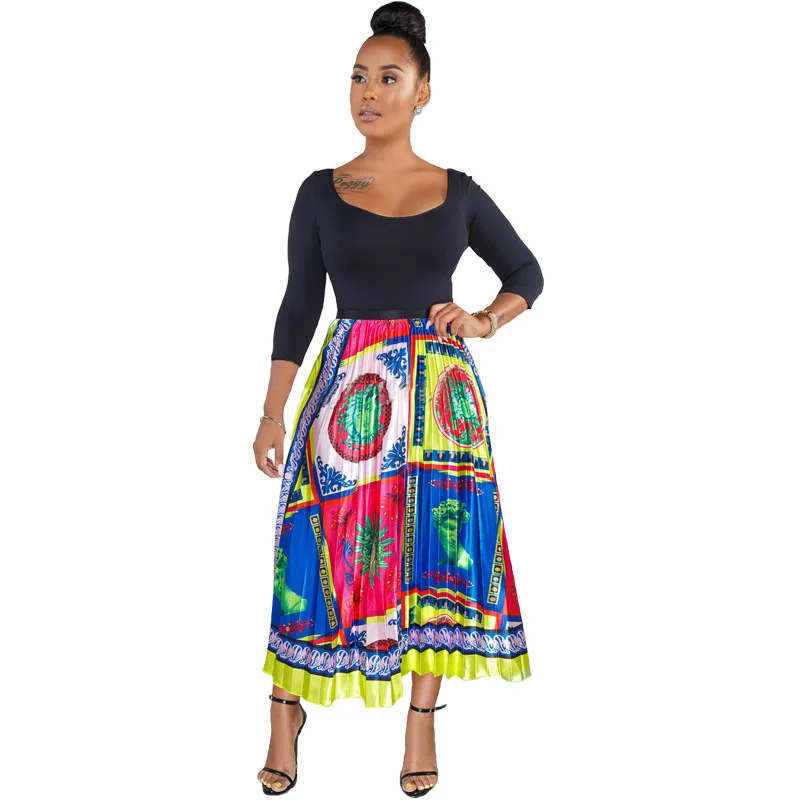 22 самых продаваемых уникально стилизованные плиссированные юбки с принтом и