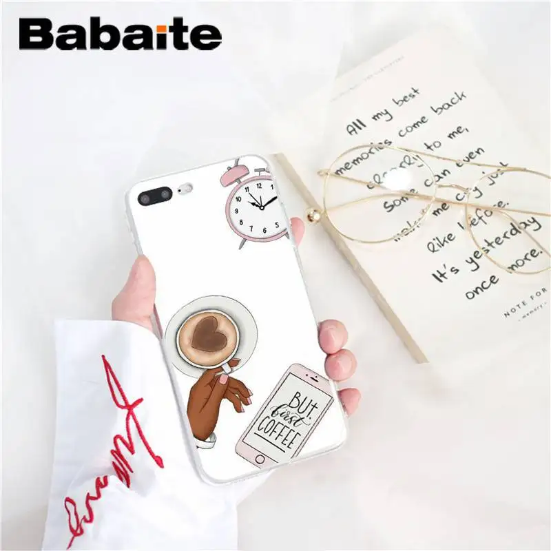 Babaite VOGUE Рождественская Принцесса Девушка женский Босс кофе чехол для телефона для iPhone8 7 6 6S6Plus X XSMAX 5 5S SE XR 11 11pro 11promax - Цвет: A7