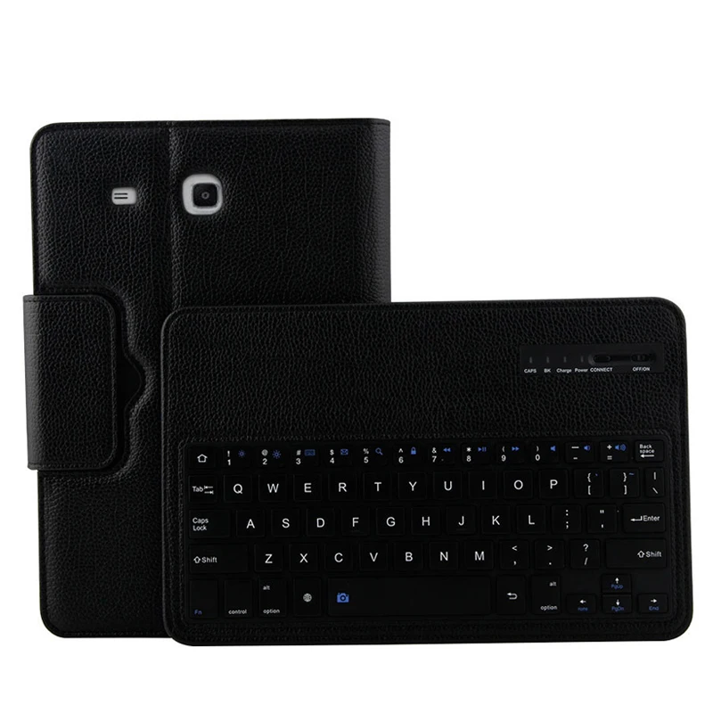 Новый беспроводной чехол с клавиатурой Bluetooth для Samsung Galaxy Tab E 9 6 дюймов T560 T561