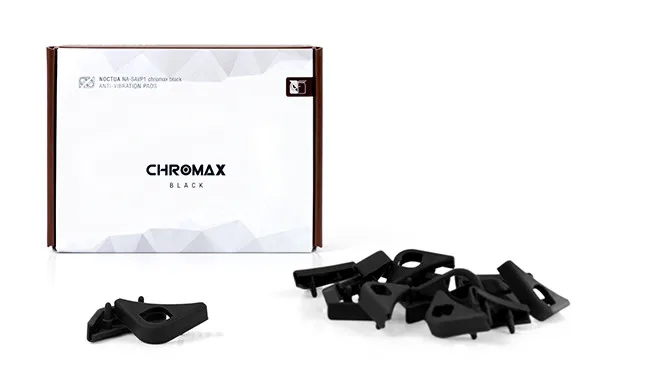 Noctua NA-SAVP1 Chromax антивибрационное Крепление вентилятора набор-16 шт охлаждающий вентилятор компьютерные корпуса башенные вентиляторы антивибрационные прокладки