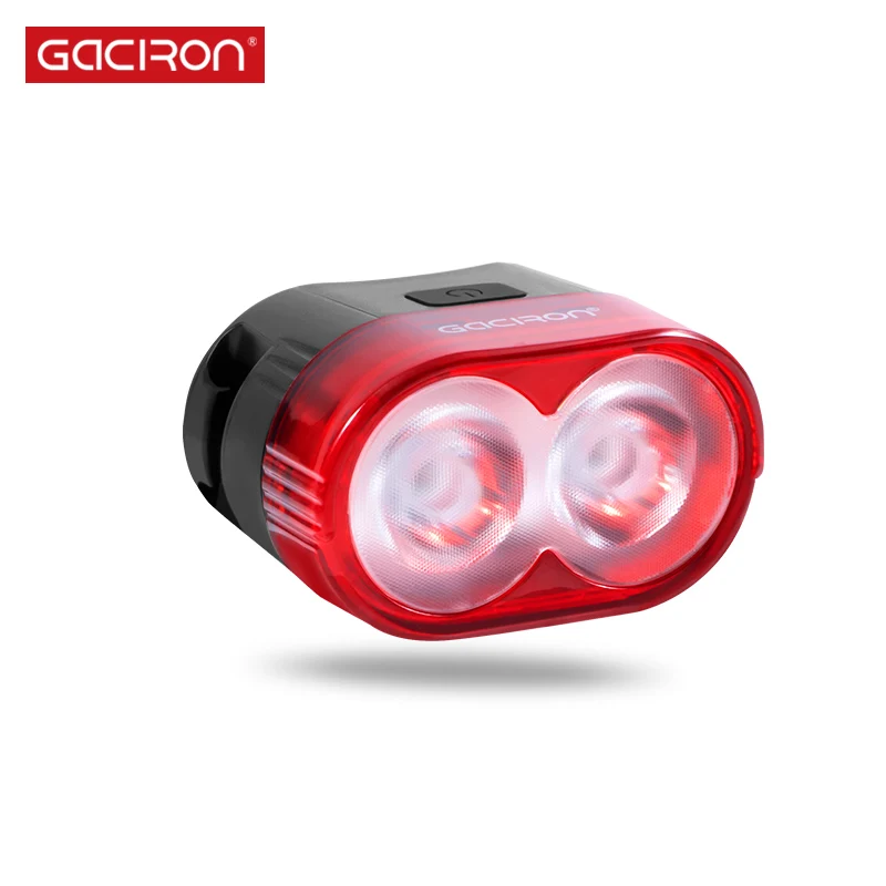 Умный задний фонарь для велосипеда Gaciron светодиодный с зарядкой через USB
