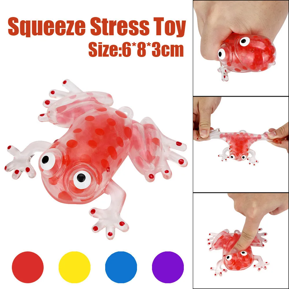 Squishies антистресс Новинка шарик сжимающий мяч сжимает лягушки Забавные игрушки 25S71228 Прямая поставка