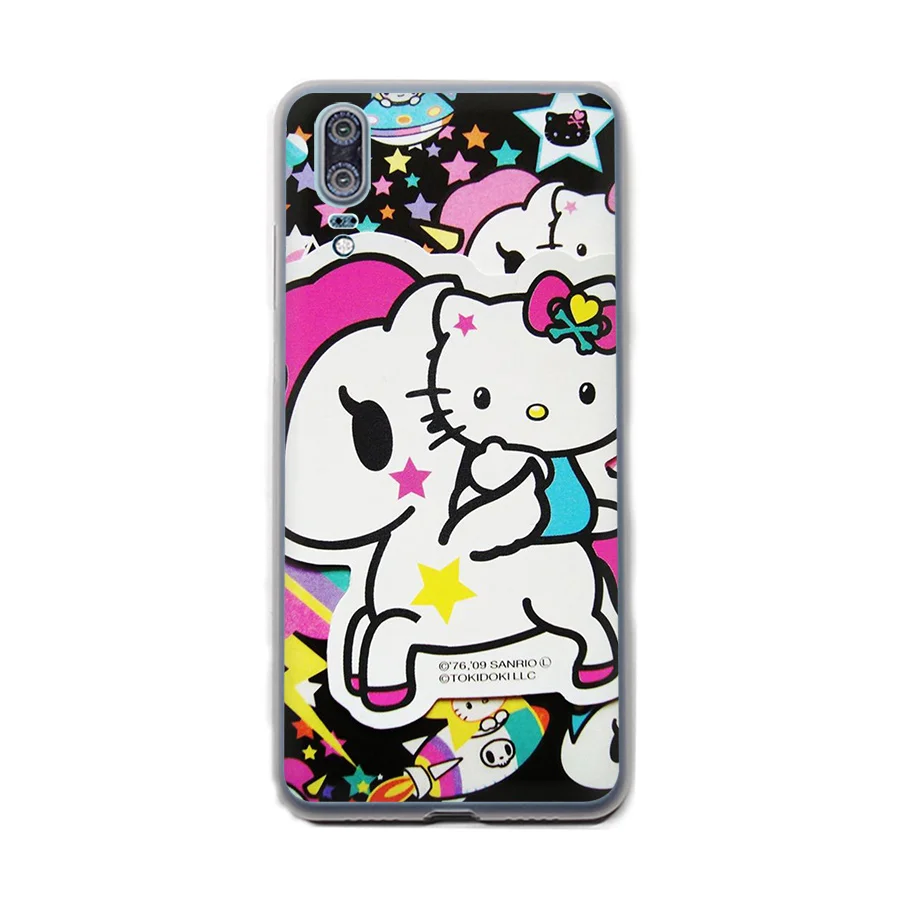 H8 Модный чехол для телефона hello kitty для huawei P30 P8 P9 P10 P20 Pro P Smart Lite Mini Plus - Цвет: H8