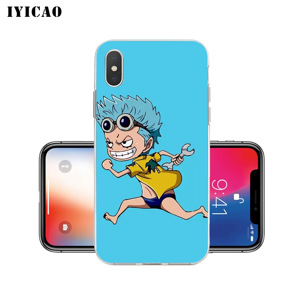 IYICAO милый Цельный Мягкий силиконовый чехол для телефона iPhone X XR XS MAX 6 6s 7 8 Plus 5 5S SE TPU