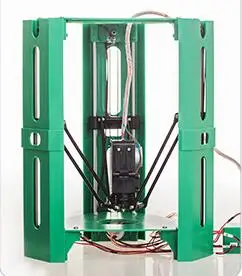 Зеленый Мини Смарт FDM пластиковый 3D принтер - Цвет: Зеленый