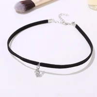 fym fashion 24 style choker necklace black lace leather velvet strip woman collar party jewelry neck accessories chokers