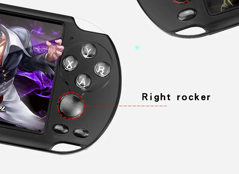 5,1 дюймов Большой экран для psp игровая камера видео MP4 MP5 Классическая портативная игровая консоль поддержка ТВ Видео игровая консоль