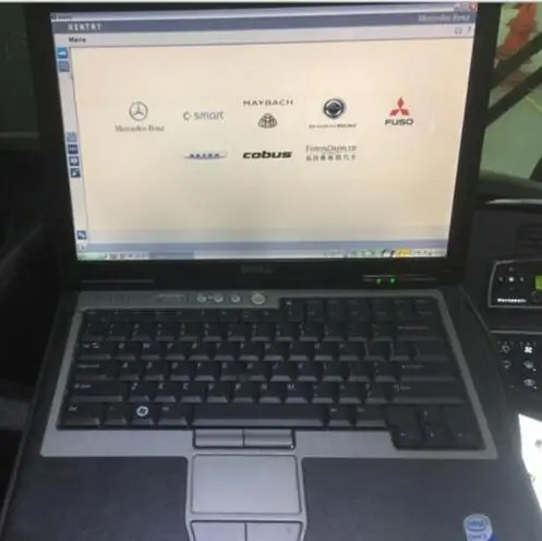Все новые красные реле и пять сильных медных кабелей Super MB STAR C3 с D630 ноутбук 201507
