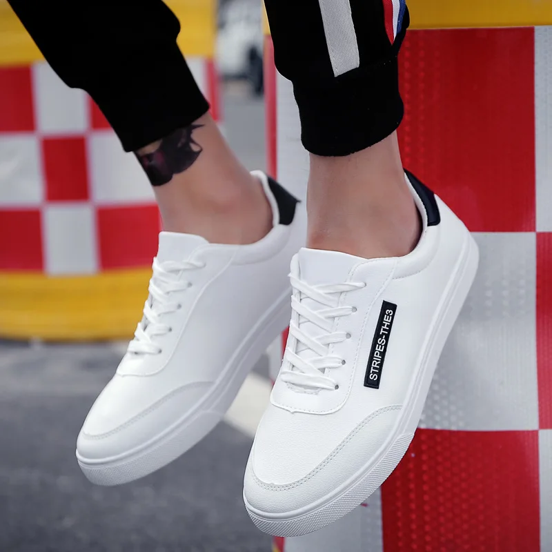 Мужская Вулканизированная обувь сезон весна осень удобная повседневная из