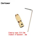 Зажим для вала электродвигателя, 2,0 мм, латунный, миниатюрный зажим для сверла 0,8-1,5 мм