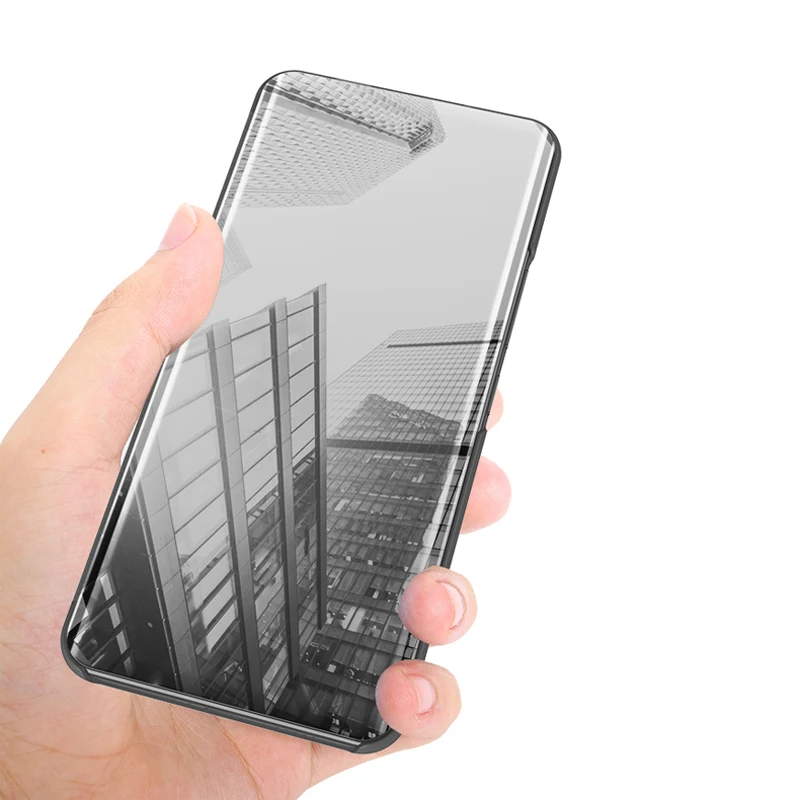 Чехол для Oneplus 6 роскошное умное зеркало кожаный флип-чехол с подставкой oneplus6