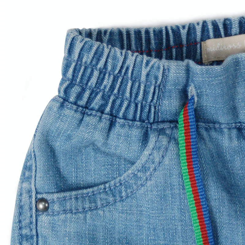Джинсовые шорты для маленьких мальчиков короткие штаны новорожденных детские