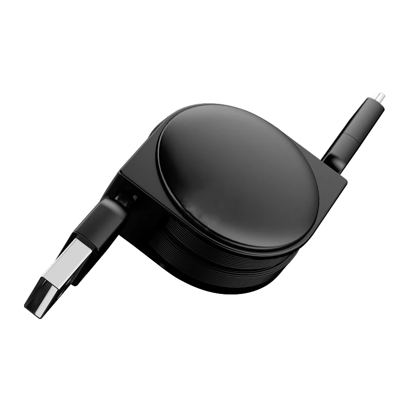 2 в 1 Micro USB+ type C/8 Pin порт кабель для samsung Xiaomi huawei Выдвижной usb кабель для зарядки для Iphone X XS Max 8 7 6 6s