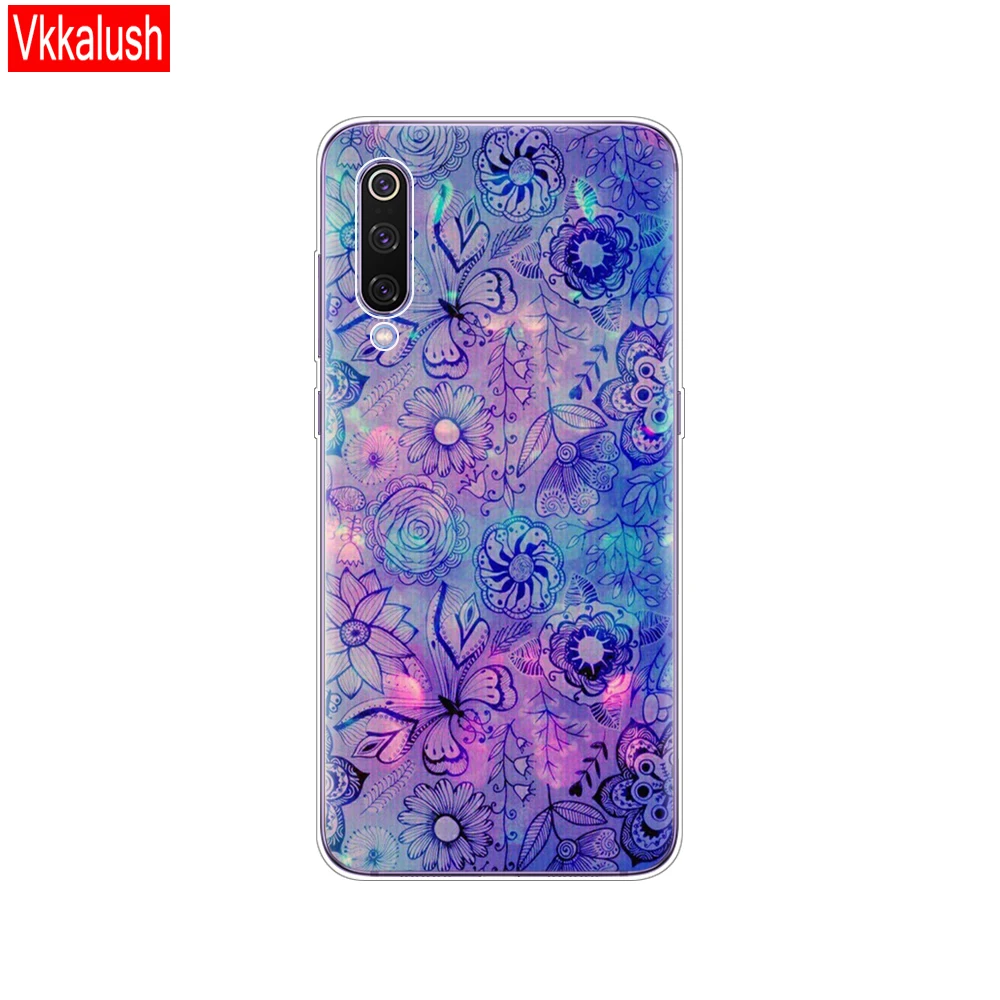 80009 Чехол для Xiaomi mi 9, чехол, мультяшный силиконовый мягкий ТПУ чехол для Xiaomi mi 9 Xiao mi 9 SE, чехол для телефона, бампер Etui - Цвет: 80009