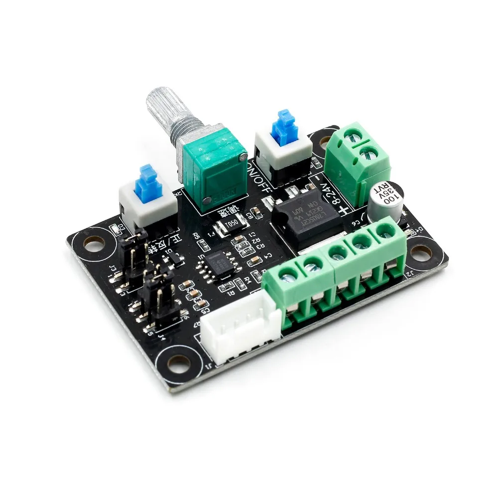 DC 12V 24V Генератор импульсных сигналов для шагового двигателя контроллер скорости