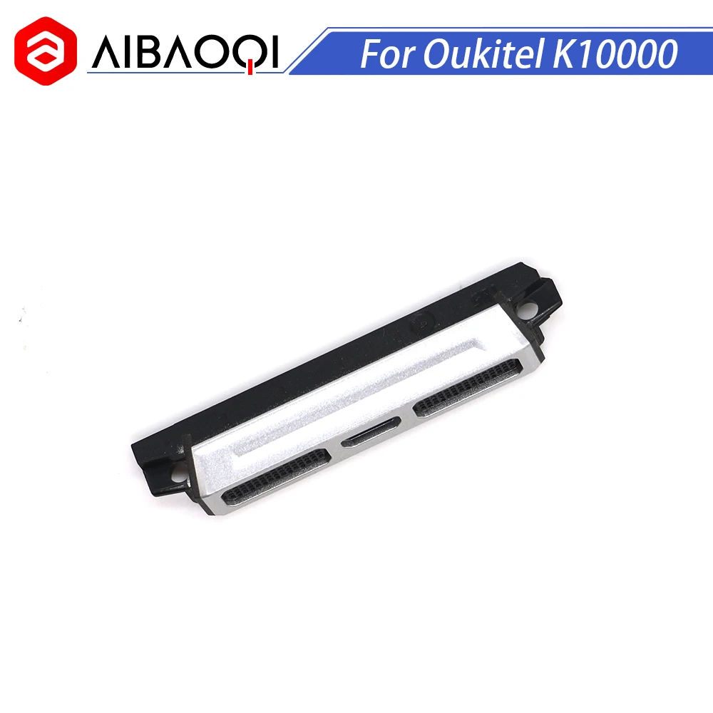 Silver Bottom parts AiBaoQi бренд качество поверхности оболочки украшения аксессуары для Oukitel K10000 телефон - Цвет: Silver Bottom parts